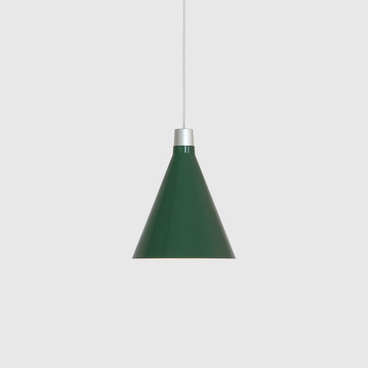 Bower Pendant Light Small in Dark Green