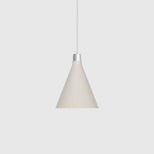 Bower Pendant Light Small in Oyster White