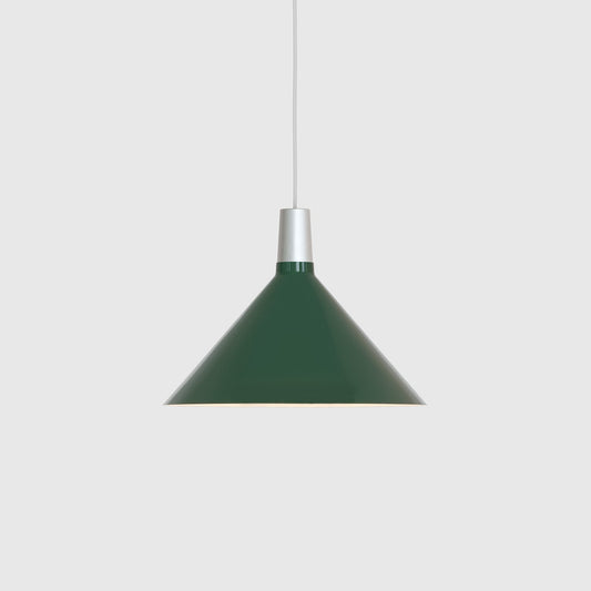 Bower Pendant Light Medium in Dark Green