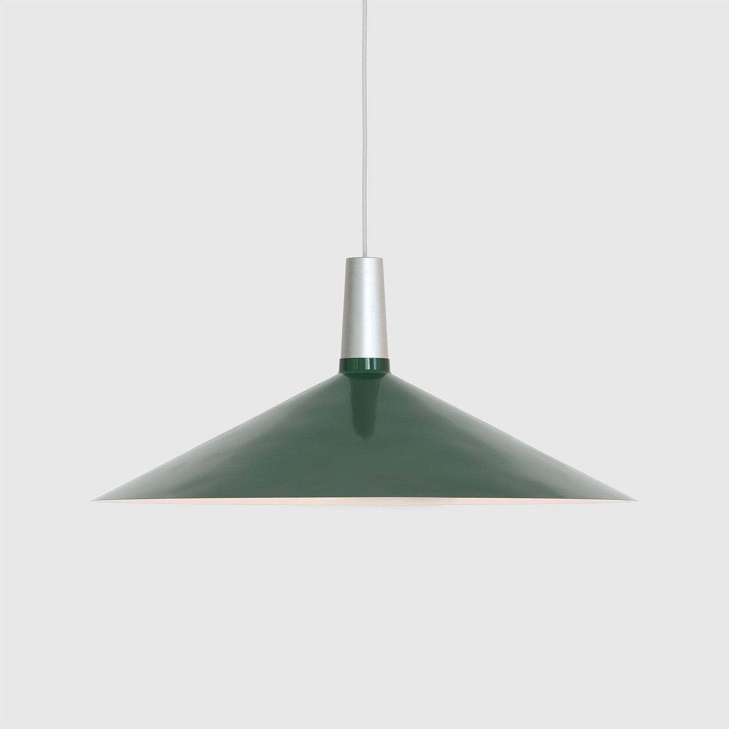 Bower Pendant Light Large in Dark Green