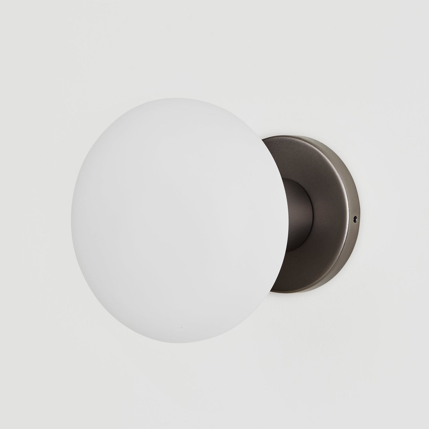 Lochan Wall Light in Graphite + Oval