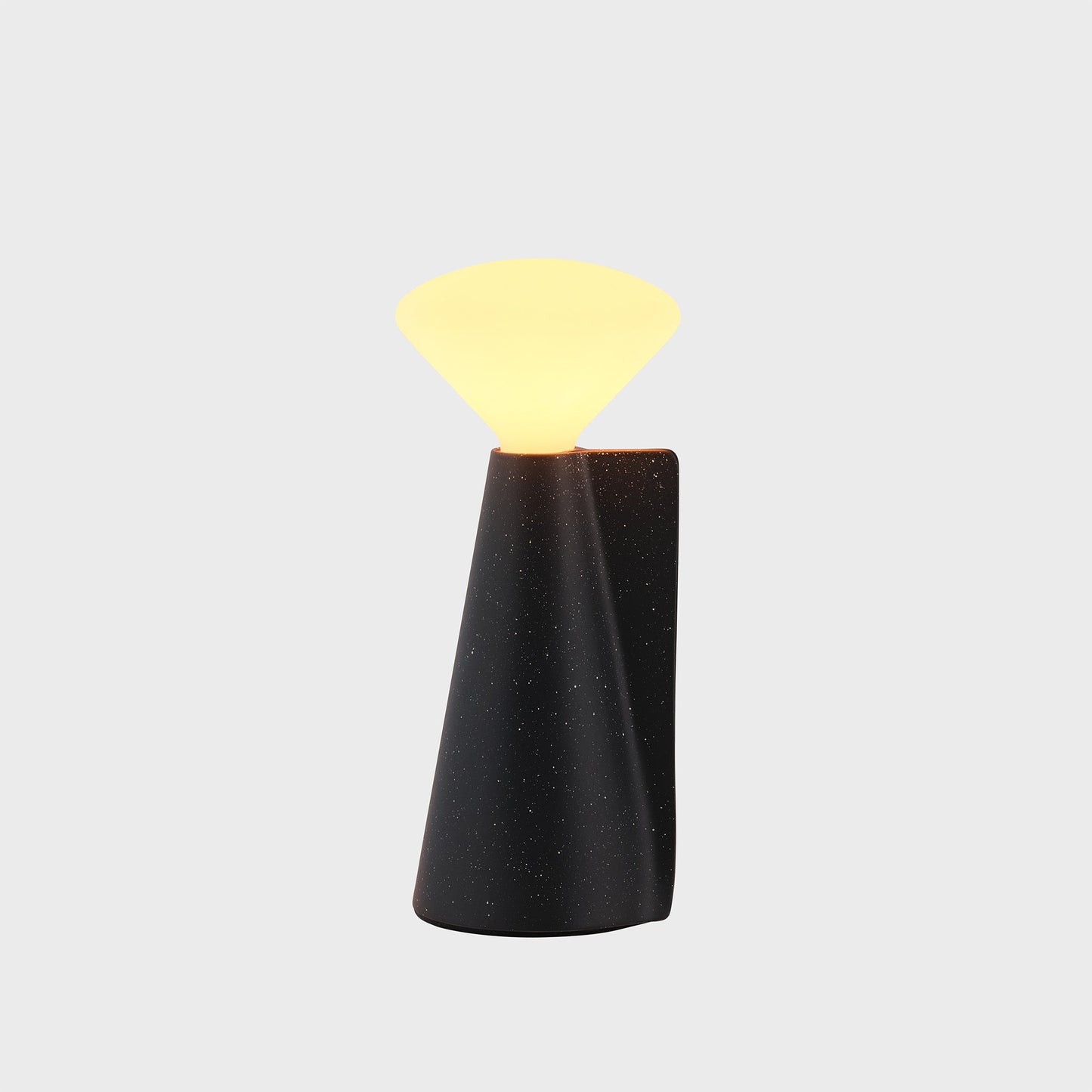 Mantle Portable Lamp in Granite Black