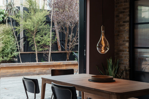 Voronoi III Pendant Light in Brass