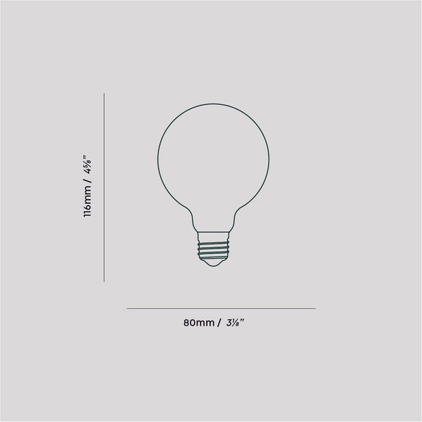 Porcelain II E26 LED Bulb